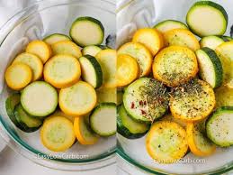 Frying zucchini in the air fryer just got easier and tastier! Air Fryer Squash Easy Low Carb