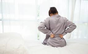For example, endometriosis is a common condition that may create sporadic, sharp pain in the pelvic area that may radiate to the lower right back. The Lumbar Spine Anatomy And Function