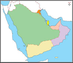 خريطة الوطن العربي خريطة شبه الجزيرة العربية صماء