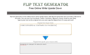 Se proprio ci tenete, potete farlo su flip. Scrivere Sottosopra E Al Contrario Su Facebook E Whatsapp Iltuocruciverba