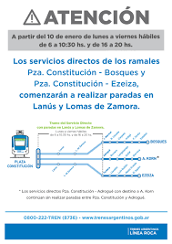 La línea roca de tren (alejandro korn) tiene 15 paradas desde constitución hasta alejandro korn. Horariostren Horarios Linea General Roca
