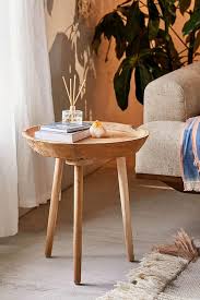 Elsa Side Table Side Table Decor Side Table Wood Boho Side Table