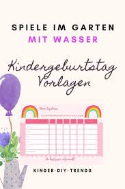 Kindergeburtstag Vorlage Spielideen Spiele Fur Den Garten Kindergeburtstag Spiele Wasserbomben In 2020 Kindergeburtstag Spiele Spiele Im Garten Spielideen