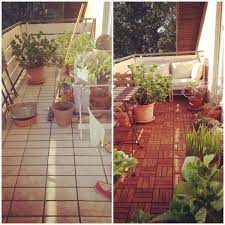 10x ikea vlonders op balkon homease balcony decor balcony tiles balcony flooring