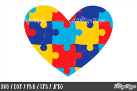 We have a huge range of svgs products available. Autism Heart Puzzle Pieces Svg Dxf Png Cricut Cut Files 220493 Cut Files Design Bundles