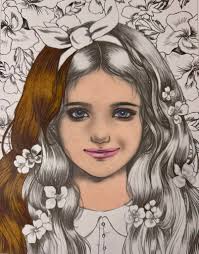 Wip.complied by ILENE VICK QUEEN OF CUSTOM COLORING. Wip. Music and girl  coloring book Korean Edition by momo girls. Wip. Music and girl coloring  book Korean Edition by momo girls