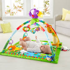 Ab wann sollte man ein baby unter einen spielbogen legen? Fisher Price Rainforest Erlebnisdecke Krabbeldecke Mit Spielbogen Babydecke Galeria Karstadt Kaufhof