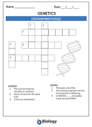 Genetics Lesson Outline Worksheets Biology Online Tutorial