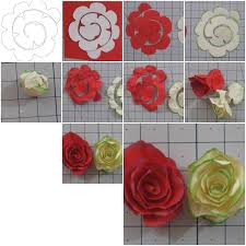 Easy paper making rose flower tutorial. How To Make Simple Paper Roses Flowers Step By Step Diy Tutorial Instructions How To How To Do Diy Instructi Paper Roses Paper Flowers Diy And Crafts Sewing