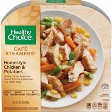 Eating mindfully starts with controlling your cravings. Healthy Choice Cafe Steamers Homestyle Chicken Potatoes 9 9 Oz Food 4 Less