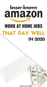 7 Proven Ways To Find Amazon Work From Home Jobs One Fine Wallet In 2020 Work From Home Jobs Amazon Work From Home Working From Home