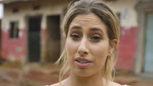 Stacey Solomon's joy as she meets women taking control of their lives  thanks to Sport's Relief's sexual health clinic