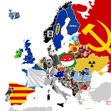 An Alternate Trigger Every European Europe Map Funny Gaming Memes Funny Maps History Memes