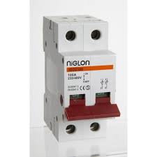 Outfitted with circuit breakers for protection, a 100 amp manual. Niglon 100 Amp Main Switch Electricsandlighting Co Uk