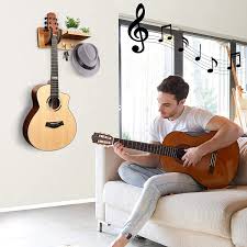 Get set for kitchen shelves wall at argos. Buy Lotfancy Guitar Wall Hanger Electric Acoustic Guitar Holder Wood Ukulele Wall Mount Rack With Pick Holder And 3 Hooks Bonus A Wood Board With 4 Hooks Brown With Carbonized Black