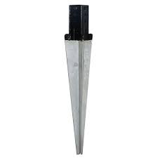 Oz Post I2 850 2 In Square Ornamental Fence Post Anchor 6 Ca 30301 The Home Depot Fence Post Fence Metal Fence Posts
