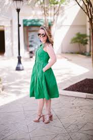 Jcrew Kelly Green Eyelet Shirtdress Eyelet Dress Outfit Eyelet Dress Day Dresses