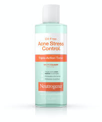 Oil Free Acne Stress Control Triple Action Face Toner Neutrogena