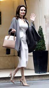 Angelina Jolie Is A Fashion Queen In Paris See Her Ultra Chic Look Entertainment Tonight