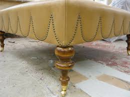 Related projects coffee table ottoman leg and nailhead detail louis xvi style bench Coffee Table Ottoman Nailhead Design Mclaughlin 1889