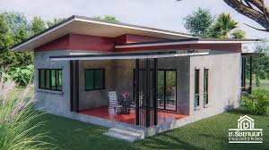 แบบบ านช นเด ยวสไตล โมเด ร นลอฟท หล งคาเพ งหมาแหงนเล นระด บ สวยงามลงต ว แบบบ านโมเด ร น สถาป ตยกรรมบ าน บ านโมเด ร น