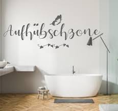 Wand Tattoo Badezimmer Schlafzimmer Aa572 Aufhubschzone Etsy Home Decor Home Decor Decals Design