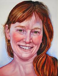 Such an unique look in this portrait by Carol!