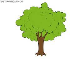 I made 7 drawings of various trees with step by step instructions. How To Draw A Tree Easy Drawing Art