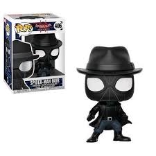 Afterward, he spends his time helping others at the homeless shelter that his aunt may runs. Spider Man Into The Spider Verse Spider Man Noir Pop Vinyl Jb Hi Fi