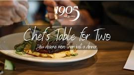 Chef's Table For Two