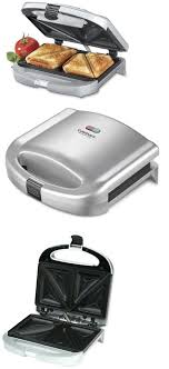 Grills And Griddles 20675 Cuisinart Dual Sandwich Maker Nonstick Electric Grill Sandwich Press Buy It Now O Sandwich Makers Electric Grill Grilled Sandwich