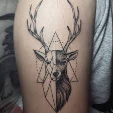 Deer Tattoos Geometrik Dovmeler Dovmeli Kadin Dovme Sanatcilari