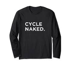 Amazon.com: Cycle Naked Funny Personal Trainer Spin Class Gym Workout Long  Sleeve T-Shirt : Clothing, Shoes & Jewelry