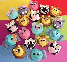 Animal Cupcakes Animal Cupcakes Animal Cakes Fondant Cake Toppers