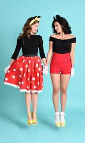 Minnie Mickey Disneybound Cosplay Best Friend Halloween Costumes Cute Halloween Costumes Halloween Costumes Friends