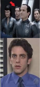 We all know Dwight got his start in Galaxy Quest, but maybe the fire(d) guy  did too..... : r/DunderMifflin