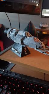 Just click on the icons, download the file(s) and print them on your 3d printer. I 3d Printed And Attempted To Paint The Rocinante From The Expanse 3dprinting