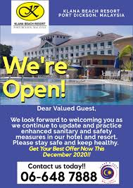 Take advantage of our package deals. Klana Beach Resort Port Dickson For Reservation Or Inquiries Please Call 06 648 7888 Or Visit Us At Www Klanabeachresortpd Com My Facebook