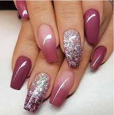 Best Ombre Nails For Fall 30 Fall Ombre Nails For 2019 Simple Fall Nails Coffin Nails Designs Fall Nail Art Designs