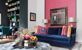 vivid hues and bold patterns give this