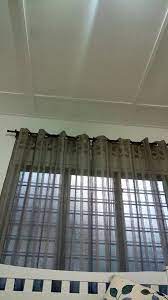 Langsir jenis 'ring' yang menggunakan batang kayu rod menjadi pilihan ramai kerana lebih kemas dan mudah untuk dipasang. Diy Sendiri Rod Langsir Eyelet Dari Batang Paip Pvc Impiana