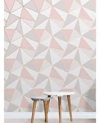 Le set de table est imprimé sur du papier 90g/m² et son format est prédéfini en a3 (29.7x42cm). L Or Rose Papier Peint Geometrique De L Apex Pas Cher Papier Peint Geometrique Deco Chambre Rose Gold Tapisserie Chambre