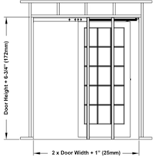 2000 Series Pocket Door Frame Johnsonhardware Com