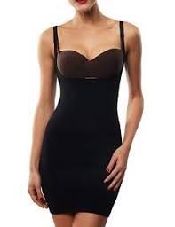 Details About Franato Womens Shapewear Dress Control Slip Full Body Shaper Open Bust