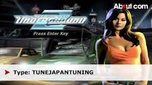 Enter the following before hitting enter, that is, before getting to the main menu: Cheat Need For Speed Underground 2 Pc Unlock Everything