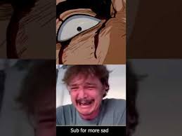 People began using the clip as a reaction to various sad or ironically sad video clips in early 2021, particularly on tiktok, in association with the track space song by beach house. Pedro Pascal Cries At Berserk Shorts Youtube