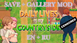 Daily Lives of My Countryside 2.7.1 + Save + Gallery (EN + RU) (in the  description / в описании) - YouTube