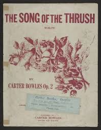 The song of the thrush : waltz, op. 2