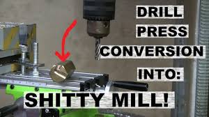 Impossible Milling Machine From A Drill Press Youtube Milling Machine Homemade Machine Drill Press