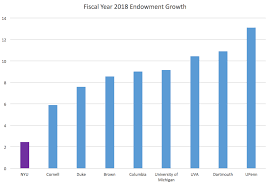 Nyus Endowment Grows 2 5 In 2018 Lagging Behind Other Top